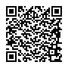 Codice QR per il numero di telefono +19896672062