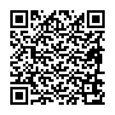 Kode QR untuk nomor Telepon +19896672117