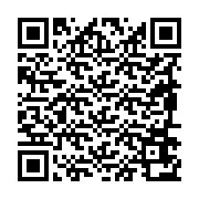 Código QR para número de telefone +19896672344