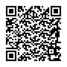 Código QR para número de telefone +19896672441