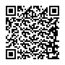 Codice QR per il numero di telefono +19896672532
