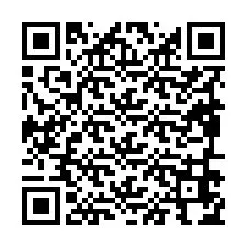 Kode QR untuk nomor Telepon +19896674002