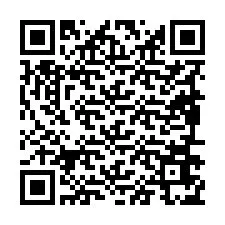 Codice QR per il numero di telefono +19896675386