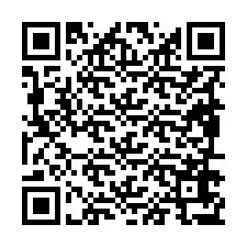 Codice QR per il numero di telefono +19896677992