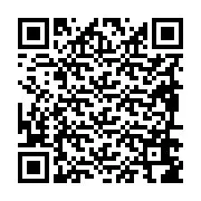 QR Code pour le numéro de téléphone +19896686962