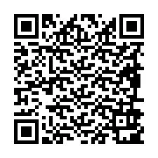 Código QR para número de teléfono +19896901892