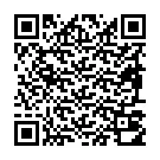 QR-code voor telefoonnummer +19897010043