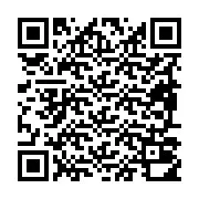 Codice QR per il numero di telefono +19897010233