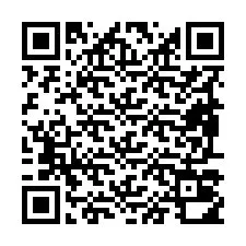 QR-koodi puhelinnumerolle +19897010477