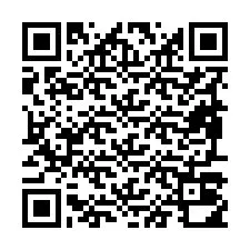 QR-koodi puhelinnumerolle +19897010847