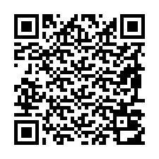 Código QR para número de teléfono +19897012515