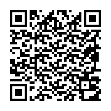 Código QR para número de teléfono +19897012549