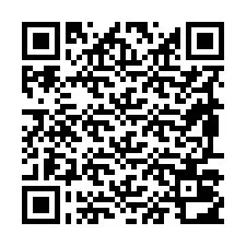 Código QR para número de teléfono +19897012561