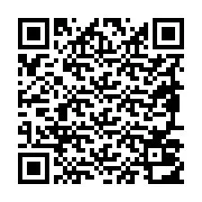 Código QR para número de teléfono +19897012708