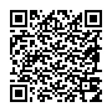 Código QR para número de teléfono +19897014849