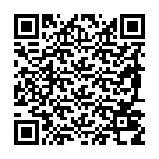 Codice QR per il numero di telefono +19897018710