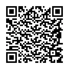 QR-koodi puhelinnumerolle +19897019178