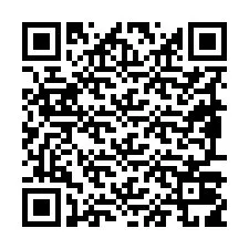 QR-koodi puhelinnumerolle +19897019928