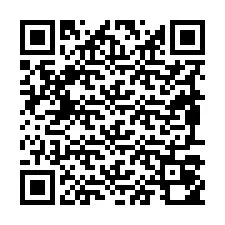 Código QR para número de teléfono +19897050044