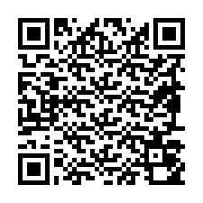 QR-koodi puhelinnumerolle +19897050589