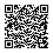 QR-code voor telefoonnummer +19897051080