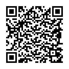 Código QR para número de teléfono +19897051228