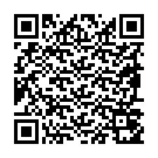 Código QR para número de teléfono +19897051658