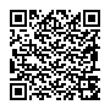 QR-koodi puhelinnumerolle +19897051844