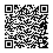 Código QR para número de teléfono +19897052457