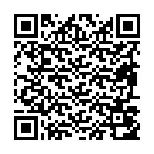 Código QR para número de teléfono +19897052557