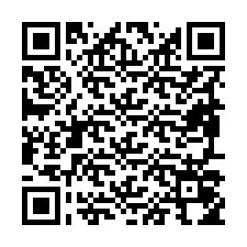 QR Code pour le numéro de téléphone +19897054607