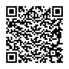 QR-Code für Telefonnummer +19897058302