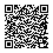 Codice QR per il numero di telefono +19897070456