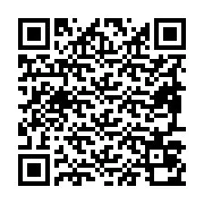 QR-koodi puhelinnumerolle +19897070507