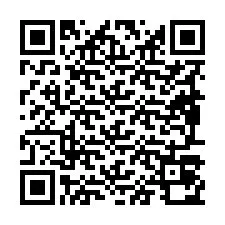 Codice QR per il numero di telefono +19897070826