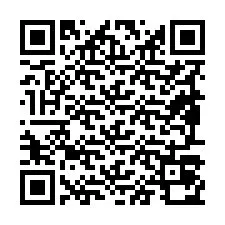 Kode QR untuk nomor Telepon +19897070829