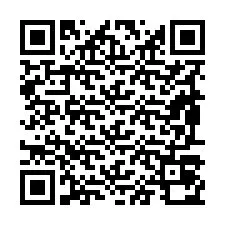 Codice QR per il numero di telefono +19897070875