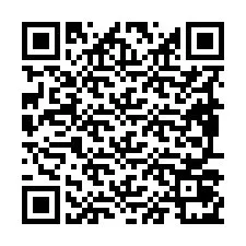 QR-koodi puhelinnumerolle +19897071332