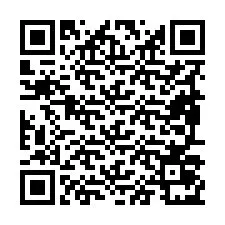 Codice QR per il numero di telefono +19897071737