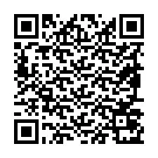 Codice QR per il numero di telefono +19897071789