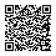 Código QR para número de teléfono +19897072203