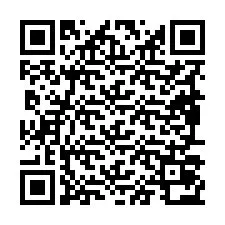 QR-code voor telefoonnummer +19897072296