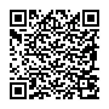 Codice QR per il numero di telefono +19897072314