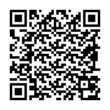 Codice QR per il numero di telefono +19897072499