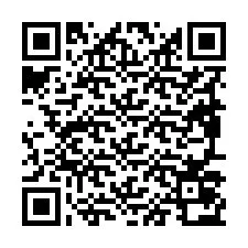 QR-код для номера телефона +19897072702