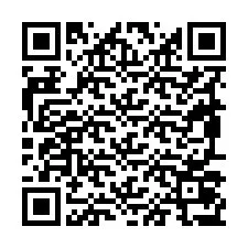 Código QR para número de telefone +19897077340