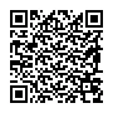 Codice QR per il numero di telefono +19897078521