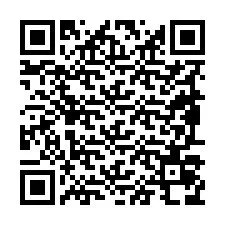 Codice QR per il numero di telefono +19897078578