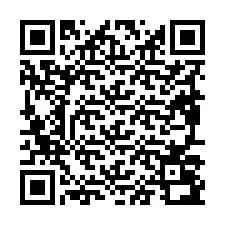 Código QR para número de teléfono +19897092702