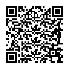 QR Code pour le numéro de téléphone +19897098022